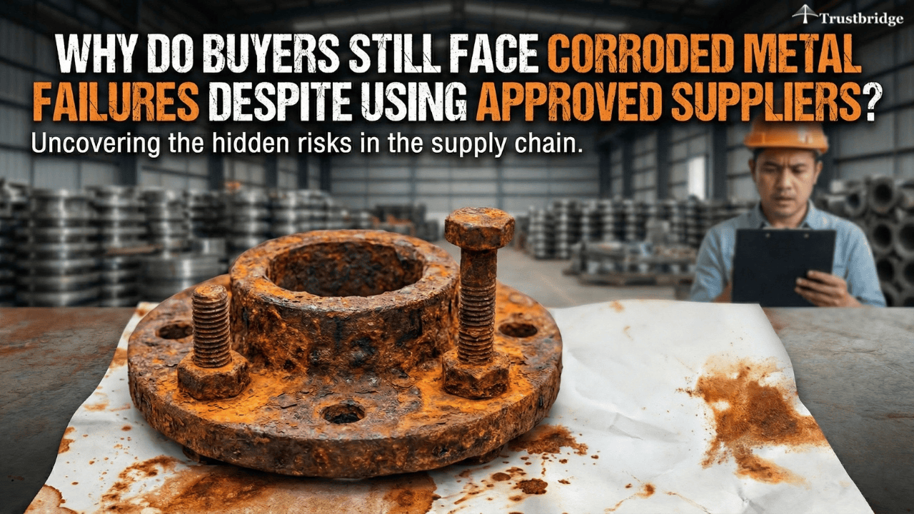 Why Do Buyers Still Face Corroded Metal Failures Despite Using Approved Suppliers?